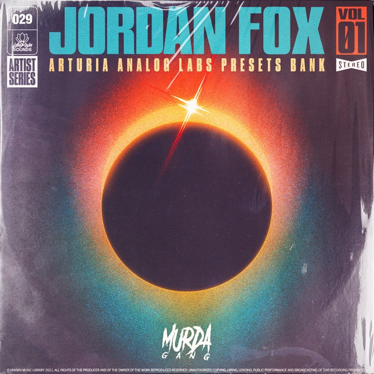 Jordan Fox Vol  1. (Analog Lab Presets Bank) [029]